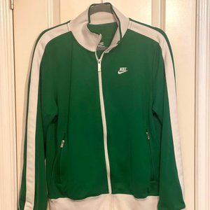 SOLD Nike Green with White Athletic Jacket